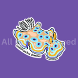 Gem Sea Slug- Sticker